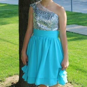 Short homecoming dress